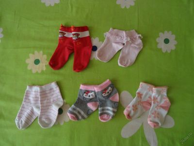 Лот: 5623301. Фото: 1. Носочки (5 пар). Носки, колготки
