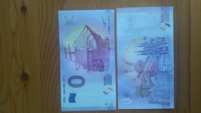 Лот: 10505462. Фото: 1. Купюра 0 евро Киль,Фрегат 2017г... Европа