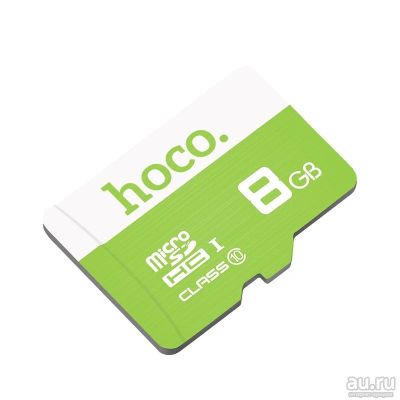 Лот: 16474567. Фото: 1. Карта памяти MicroSD 8GB Hoco... Карты памяти