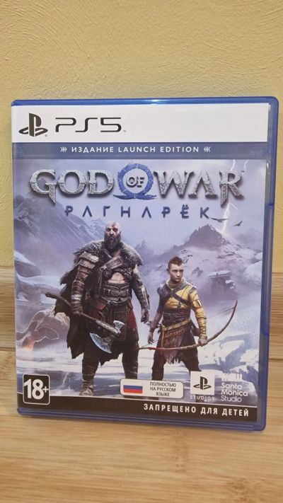 Лот: 19826611. Фото: 1. Год оф вар рагнарек ps5 русская... Игры для консолей