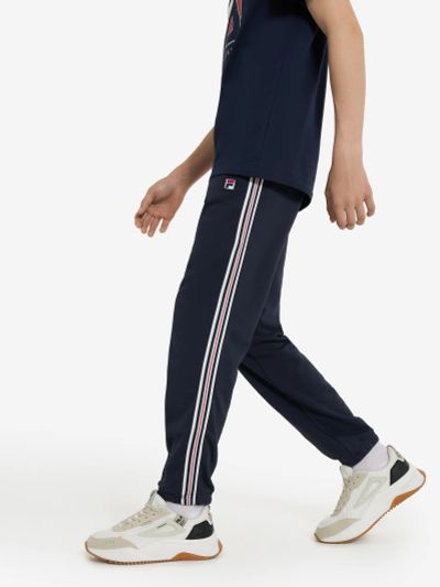 Лот: 25536672. Фото: 1. Брюки для мальчиков FILA, Синий. Спортивные брюки, штаны