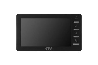 Лот: 15589745. Фото: 1. CTV-M1701S B (черный) Цветной... Домофонные системы
