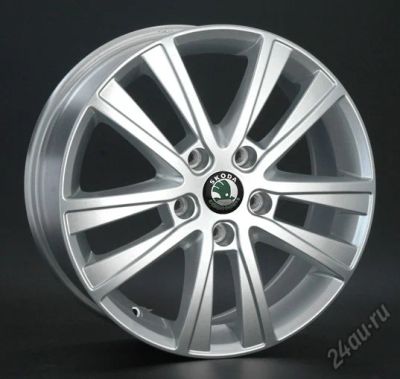 Лот: 5878006. Фото: 1. Литые диски для Skoda 7,0Jx17... Диски