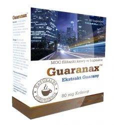 Лот: 7963859. Фото: 1. Olimp Guaranax 60 капс (гуарана... Спортивное питание, витамины