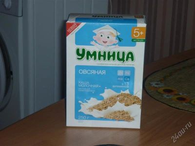 Лот: 2805789. Фото: 1. Каша молочная "Умница" три вида. Детское питание