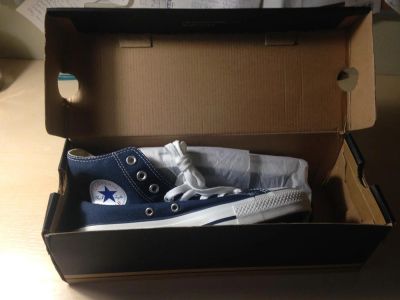 Лот: 6468469. Фото: 1. Новые Кеды Converse синие 40 размер. Кеды, кроссовки, слипоны