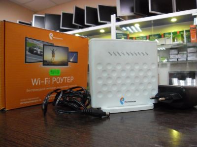 Лот: 9917961. Фото: 1. Wi-Fi Роутер Ростелеком ZXHN H118N... Маршрутизаторы (роутеры)