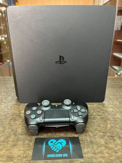 Лот: 19020970. Фото: 1. Sony PlayStation 4 Slim 1000 Gb... Игровые приставки, консоли