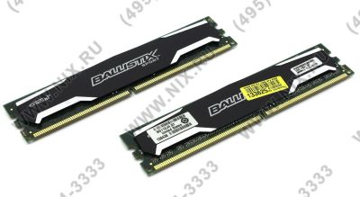 Лот: 7769371. Фото: 1. Crucial Ballistix Sport BLS2CP2G2D80EBS1S00CEU... Оперативная память