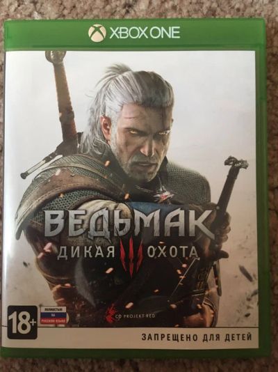 Лот: 12440641. Фото: 1. Ведьмак 3 дикая охота Xbox one. Игры для консолей