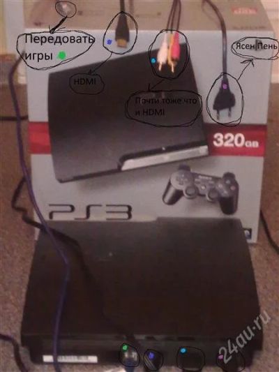 Лот: 2376117. Фото: 1. ps3 slim (playstation 3 slim... Игровые приставки, консоли