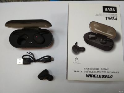 Лот: 15203074. Фото: 1. Bluetooth гарнитура TWS MG-TWS4... Красноярск