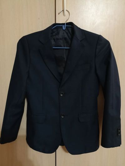 Лот: 19388132. Фото: 1. Пиджак от костюма темно- синий... Школьная канцелярия