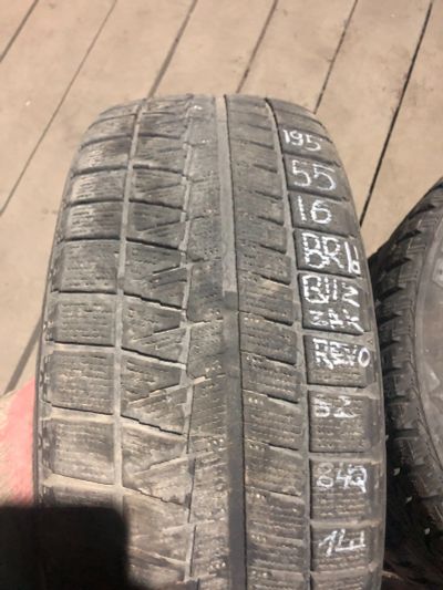 Лот: 24906187. Фото: 1. (1шт) 195/50R16 Bridgestone Blizzak... Шины