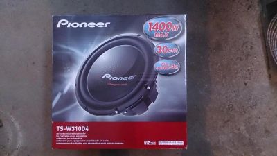 Лот: 4910330. Фото: 1. Pioneer TS-W310D4 динамика для... Сабвуферы