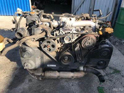 Лот: 16857608. Фото: 1. Двигатель Subaru Forester SG5... Двигатель и элементы двигателя