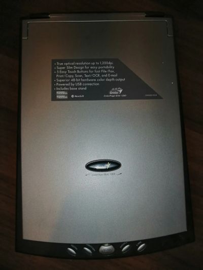 Лот: 16729712. Фото: 1. Сканер Genius ColorPage-slim 1200. Сканеры