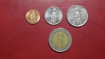 Лот: 25578295. Фото: 1. Набор монет Таиланда . Новый дизайн. Наборы монет
