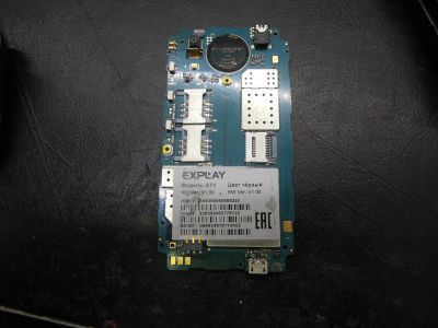 Лот: 12668931. Фото: 1. Основная плата Explay ATV. Микросхемы и платы