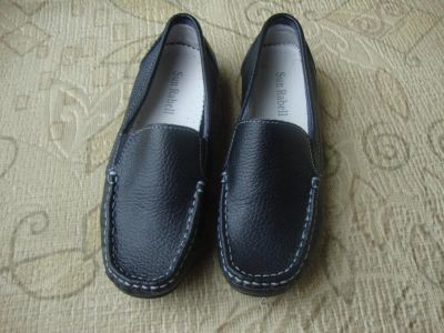 Лот: 7759326. Фото: 1. мокасины черные новые натуральная... Другое (обувь)