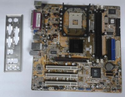 Лот: 8291342. Фото: 1. Материнская плата ASUS P4S8X-MX... Материнские платы