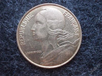 Лот: 2474437. Фото: 1. Франция 20 центимас 1997 год... Другое (монеты)