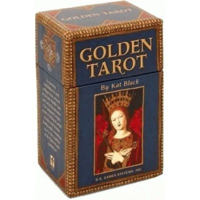 Лот: 21315947. Фото: 1. Карты Таро "Golden Tarot by Kat... Талисманы, амулеты, предметы для магии