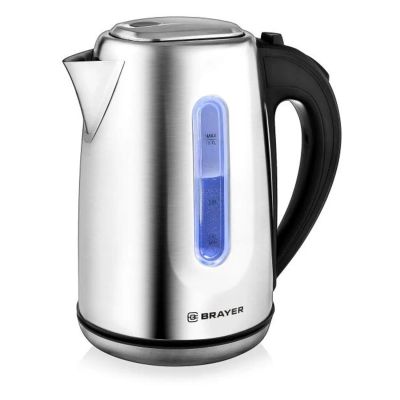 Лот: 24467100. Фото: 1. Электрический чайник Brayer BR1014. Чайники, кофемашины, кулеры