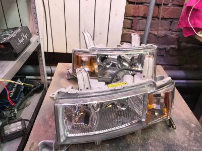 Лот: 13218110. Фото: 1. фары передние для Toyota Bb Левая... Оптика и освещение