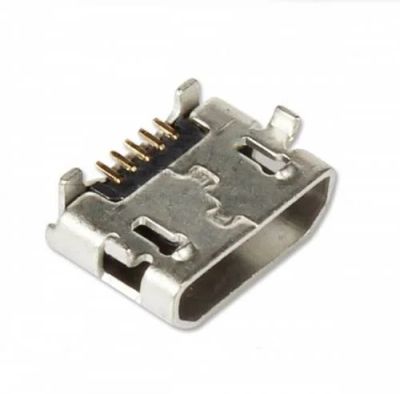Лот: 16353477. Фото: 1. Разъем питания, зарядки Micro... Шлейфы, разъёмы