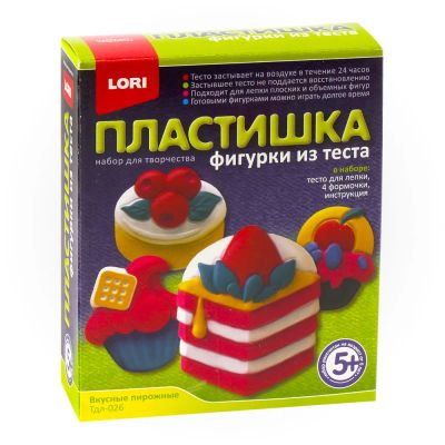 Лот: 16273399. Фото: 1. Фигурки из теста "Вкусные пирожные... Для лепки