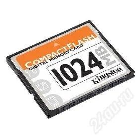 Лот: 117347. Фото: 1. Карты памяти Compact Flash Kingston... Другое (фото, видеокамеры, оптика)