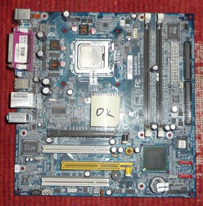 Лот: 10974475. Фото: 1. Материнская плата Gigabyte GA-8I915ME-G... Материнские платы