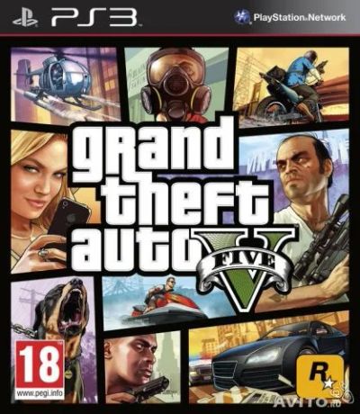 Лот: 3640251. Фото: 1. GTA 5 ps3 лицензия. Игры для консолей