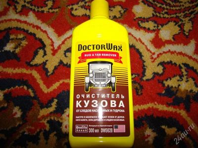 Лот: 1447208. Фото: 1. Очиститель кузова DOCTOR WAX 300мл. Средства по уходу