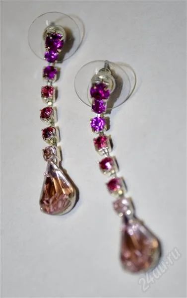 Лот: 2400925. Фото: 1. Серьги Капельки AVON. Серьги, каффы