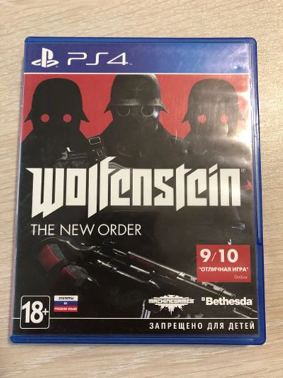 Лот: 16072373. Фото: 1. Wolfenstein the new order PS4. Игры для консолей