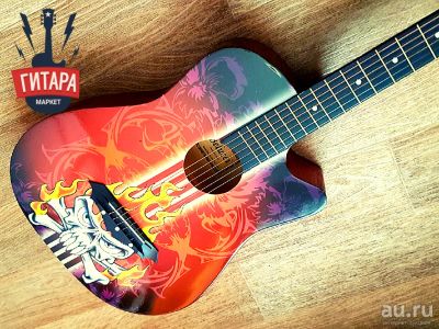 Лот: 15863645. Фото: 1. Акустическая гитара Rockstar RS38... Гитары