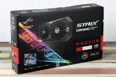 Лот: 8693929. Фото: 1. Видеокарта ASUS ROG STRIX AMD... Видеокарты