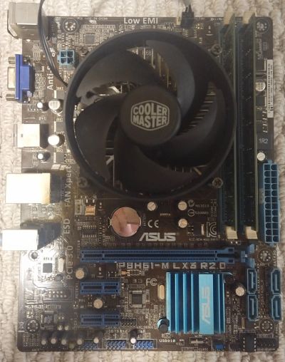 Лот: 19857151. Фото: 1. Комплект i5 2300/16gb DDR3/Asus... Комплекты запчастей