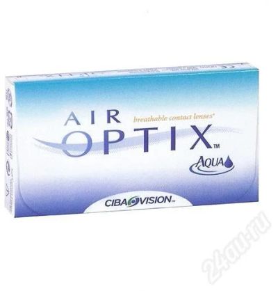 Лот: 595050. Фото: 1. Контактные линзы Air Optix Aqua... Антисептики, защитные средства, медицинские маски