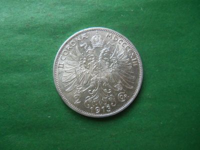 Лот: 24293709. Фото: 1. 2 кроны Австрия 1913 г. Серебро... Германия и Австрия