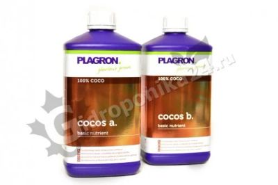 Лот: 4662147. Фото: 1. Plagron Cocos A 1L + Cocos B 1L. Грунты, удобрения