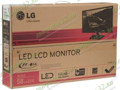 Лот: 2965898. Фото: 1. Монитор LED LG 23" Flatron E2342C... ЖК-мониторы