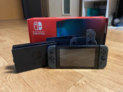 Лот: 18549994. Фото: 1. Nintendo Switch 32gb полный комплект... Игровые приставки, консоли
