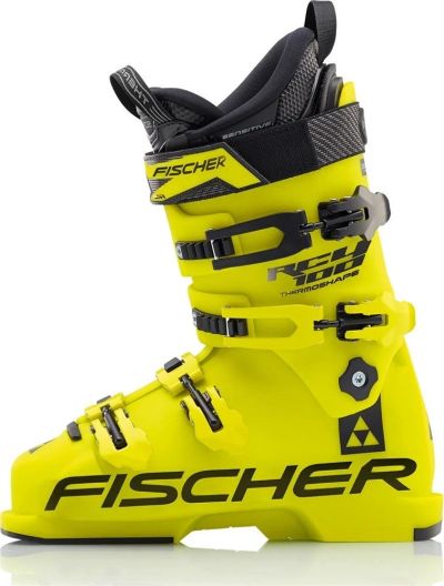 Лот: 12982754. Фото: 1. Fischer Ботинки г/л RC4 100 VACUUM... Лыжи