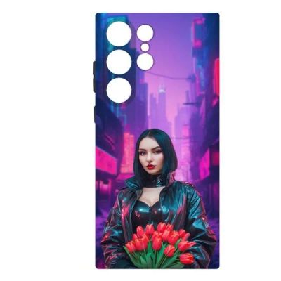 Лот: 25134931. Фото: 1. Чехол Krutoff Soft Case "Киберпанк... Чехлы, бамперы