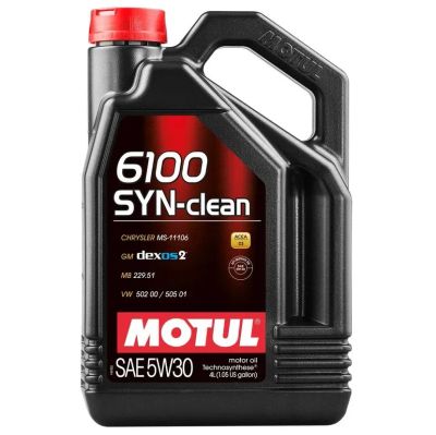 Лот: 23316914. Фото: 1. Масло моторное Motul 6100 Syn-Clean... Масла, жидкости