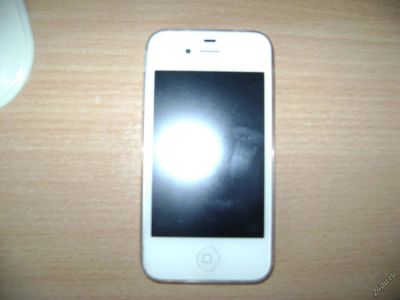 Лот: 5178154. Фото: 1. Iphone 4 White 8gb. Смартфоны