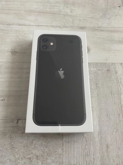 Лот: 17434108. Фото: 1. iPhone 11 128 новый РСТ черный. Смартфоны